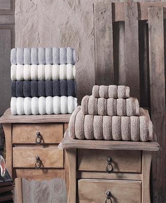 Vague Turkish Cotton Bath Towel Collection