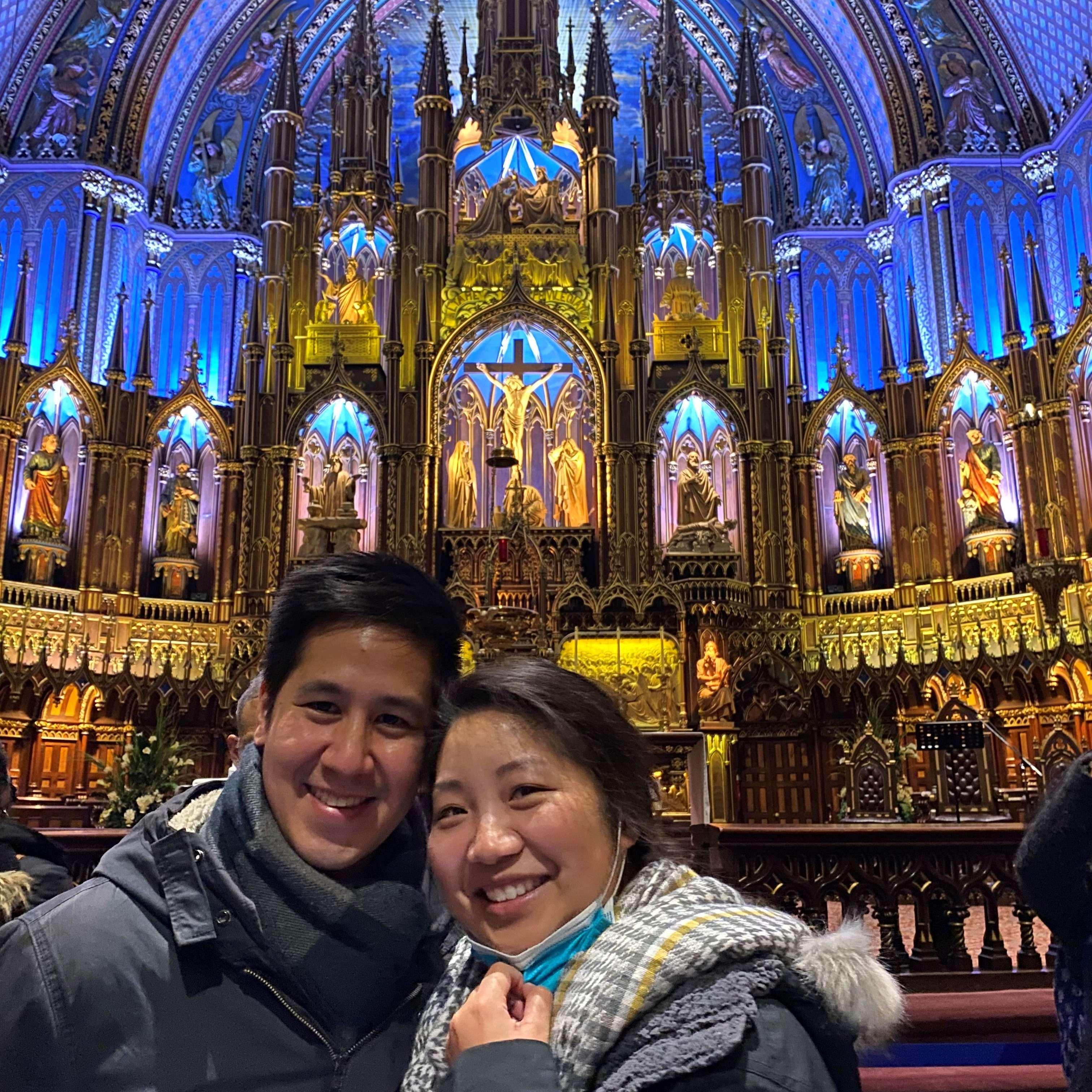 AURA lightshow at Notre-Dame Basilica of Montréal in 2021. Absolutely worth it if you ever catch the show, mesmerizingly beautiful!