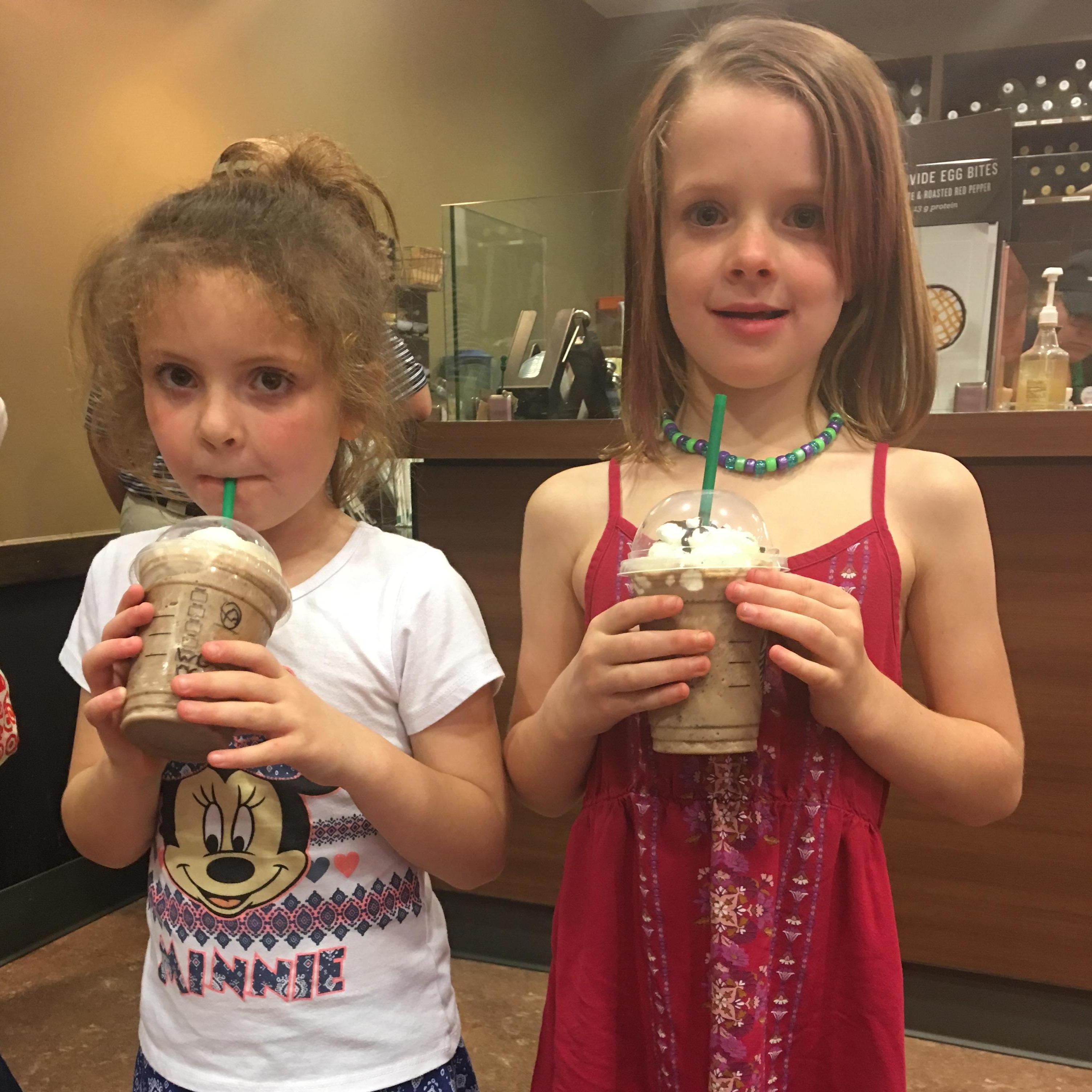 Starbucks Trips with the kids!