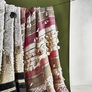 Open Market Throw Blanket - Charcoal