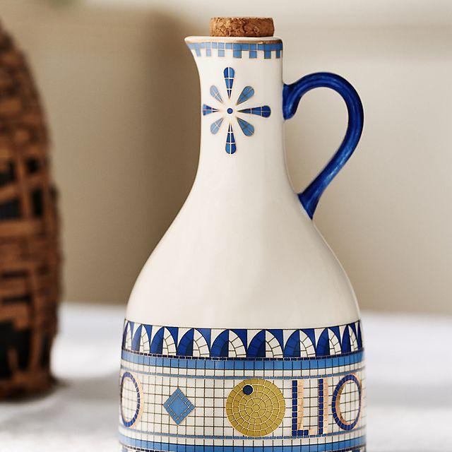 Bistro Tile Stoneware Cruet: Italia Edition
