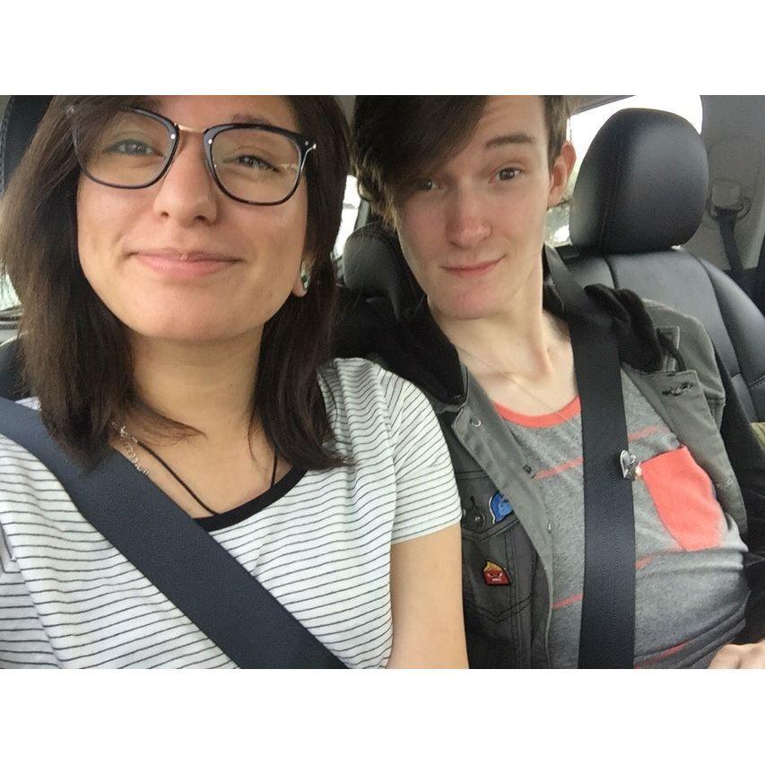 On the first vacation we went to together.