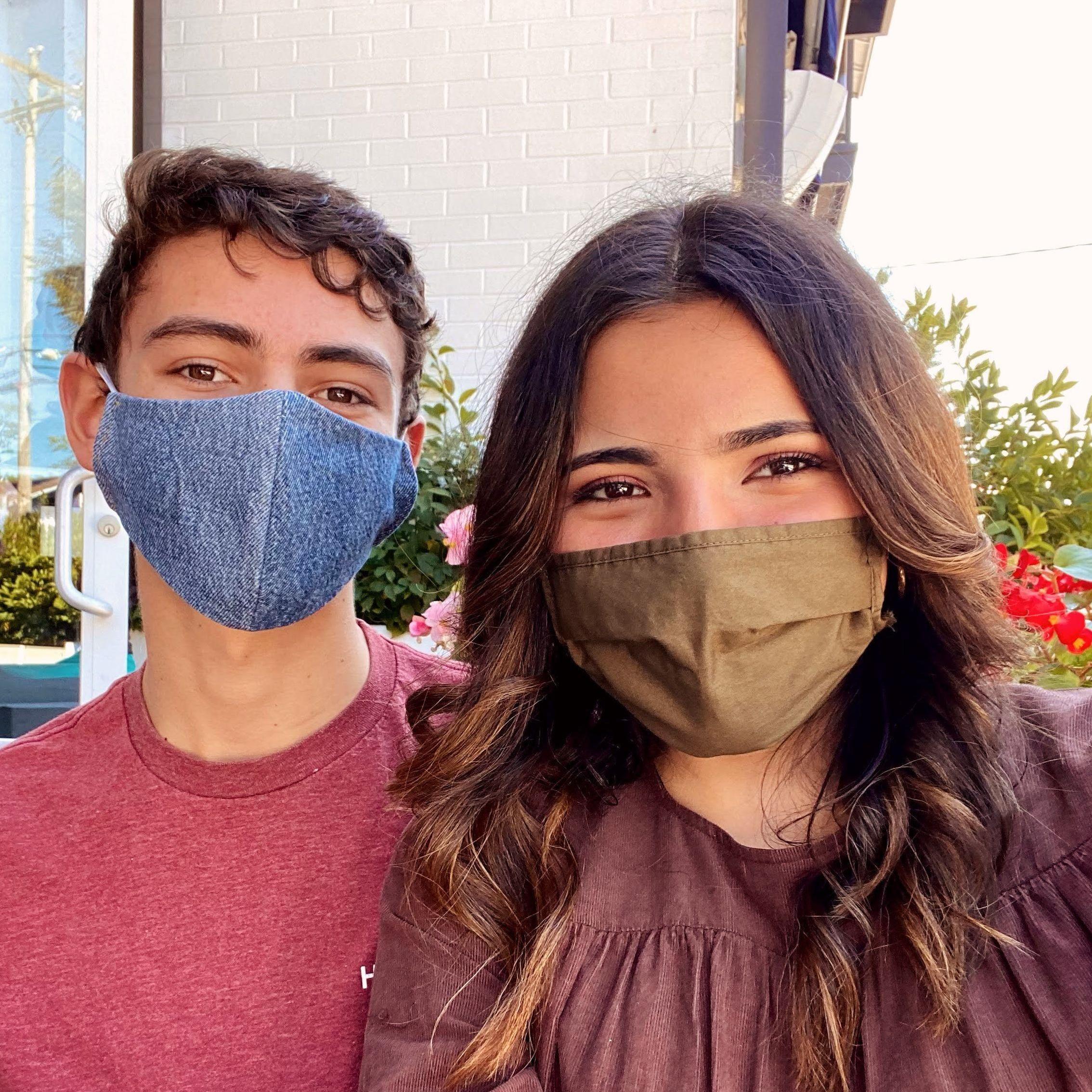 When they returned to campus, strict COVID protocols meant they had to get creative with seeing each other, which meant online classes outside, getting their biweekly covid tests together, & more.