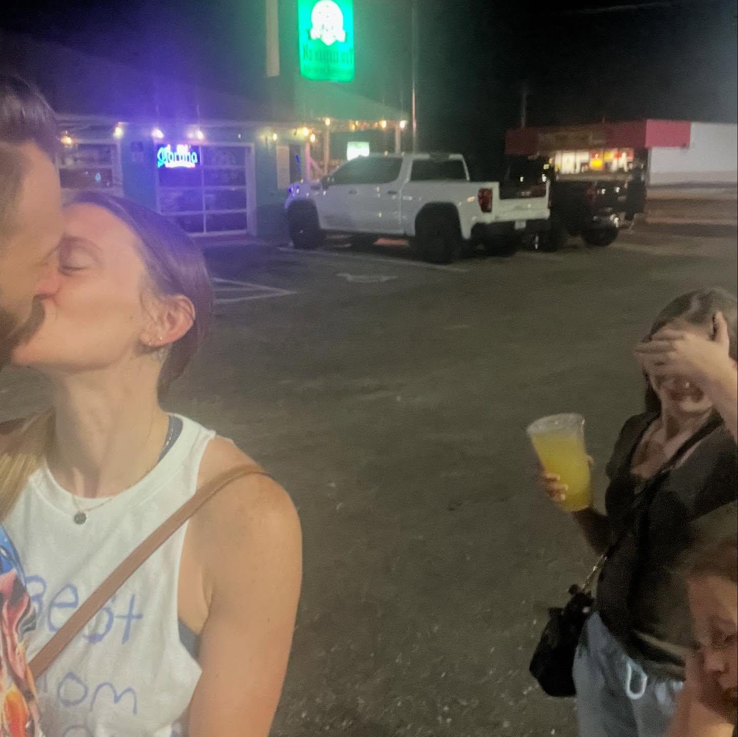 The one where we brought the kids back to where we had our FIRST kiss!