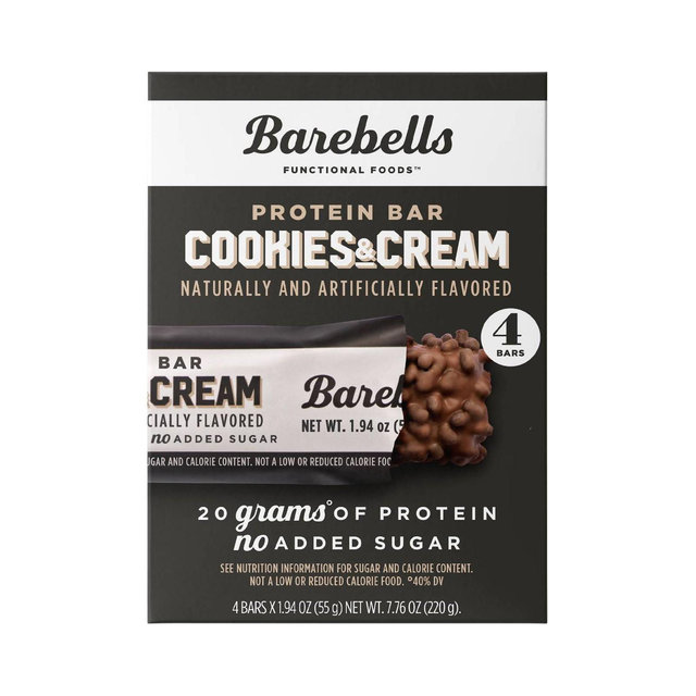 Barebells Nutrition Bars - Cookies & Cream - 7.76oz/4pk