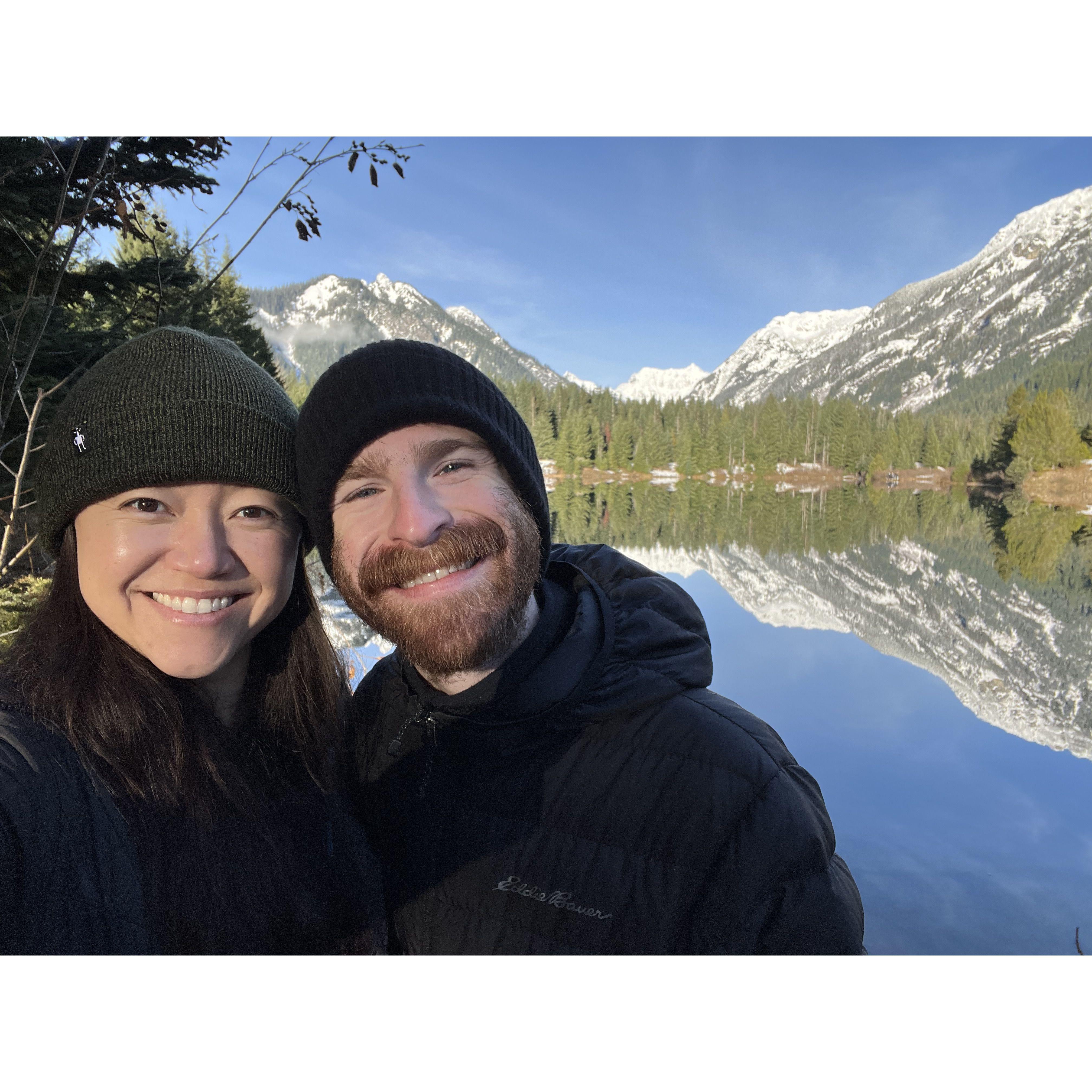 Snoqualmie, WA. Thanksgiving day hike!