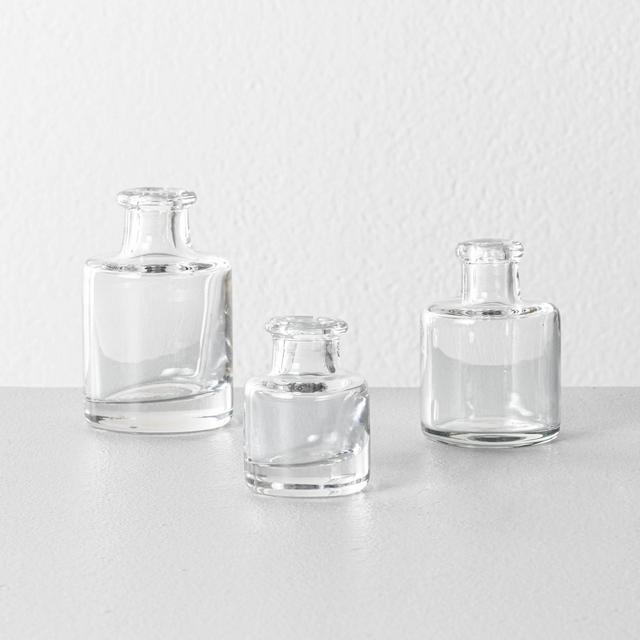 Set of 3 Glass Bud Vases - Hearth & Hand™ with Magnolia