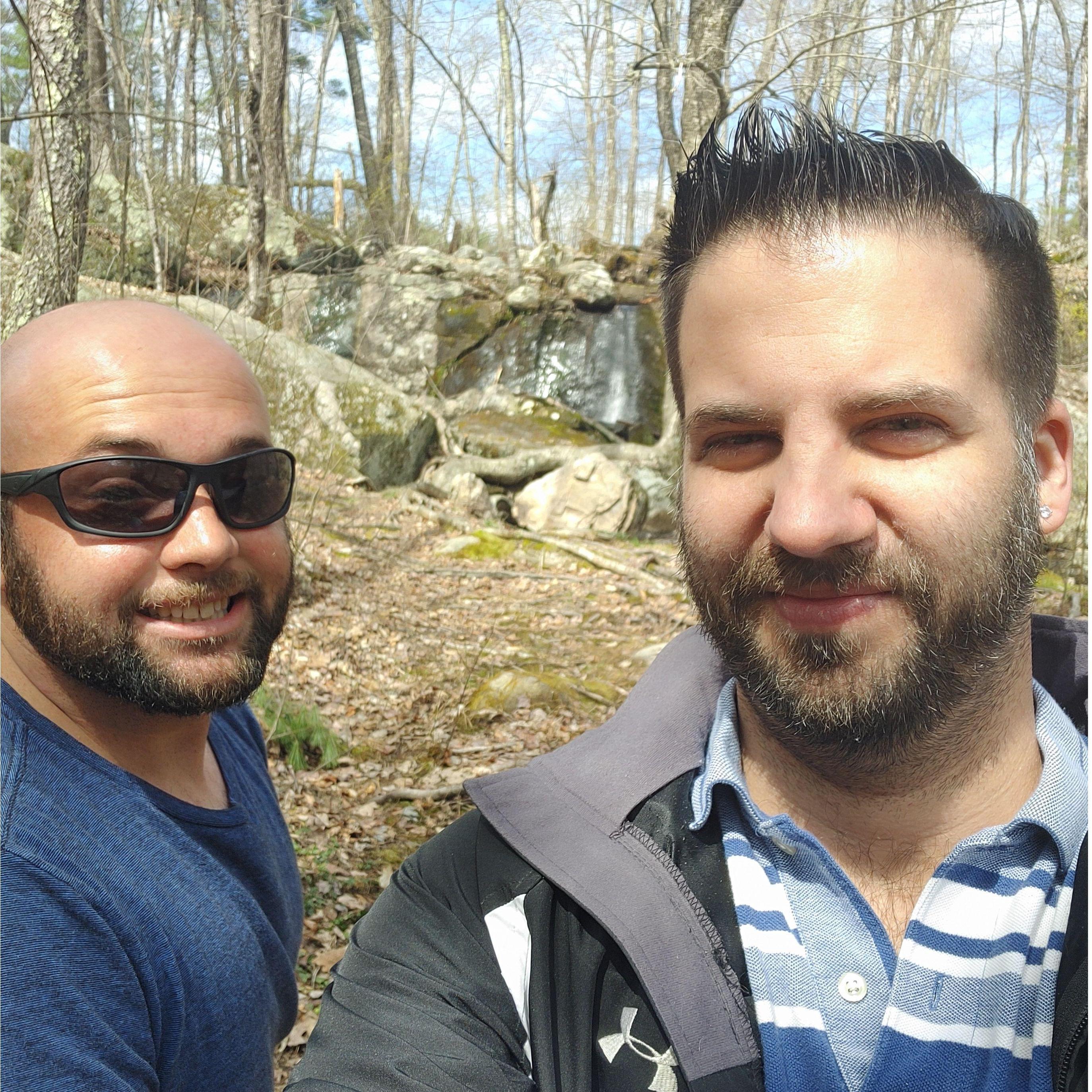 April 15, 2023 - After ordering our wedding bands, we stopped by the site of the Worcester Brothers Mill in Hollis, New Hampshire.