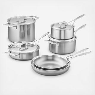 Industry Stainless Steel 10-Piece Cookware Set