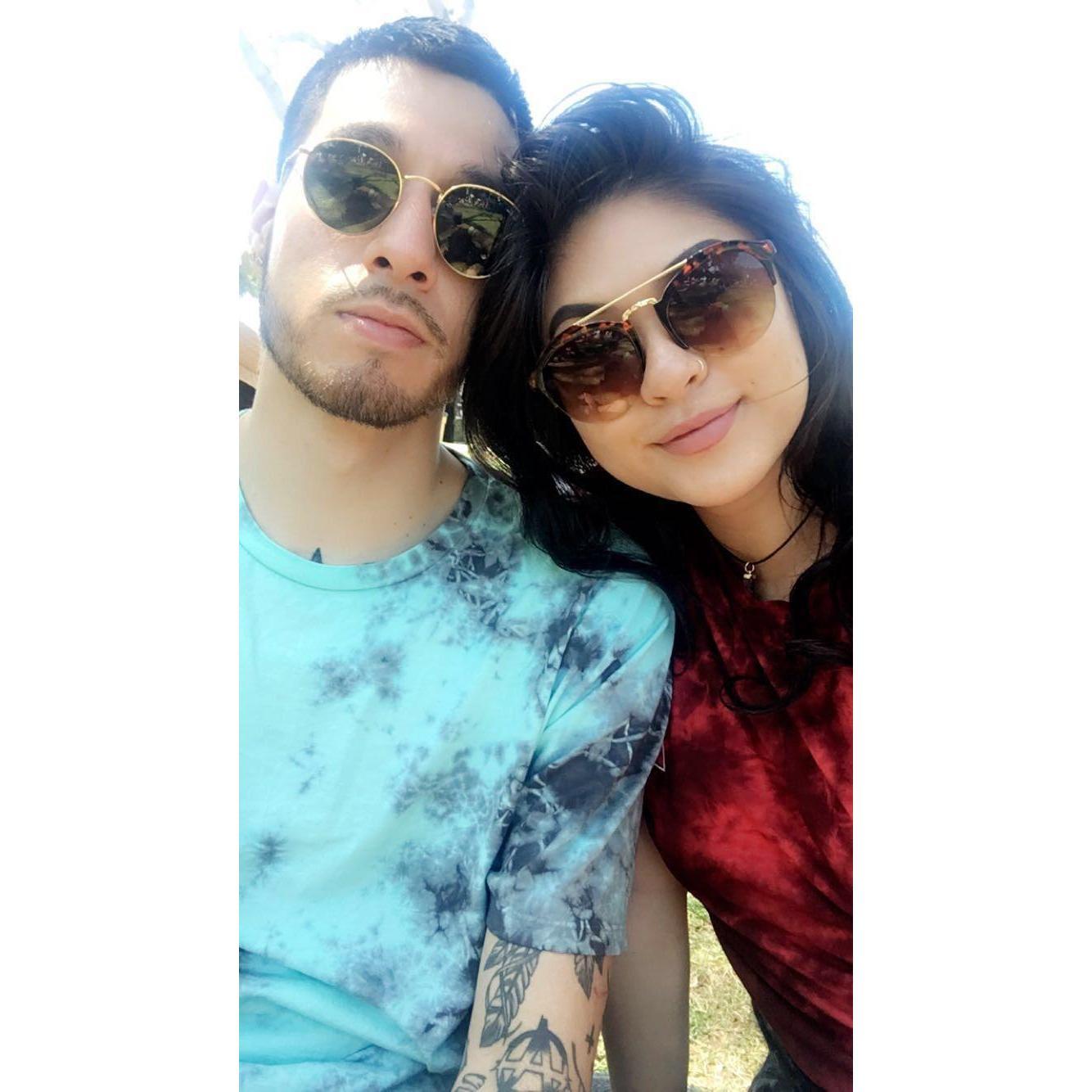 Our first Cali Roots together. Danissa's yearly birthday tradition