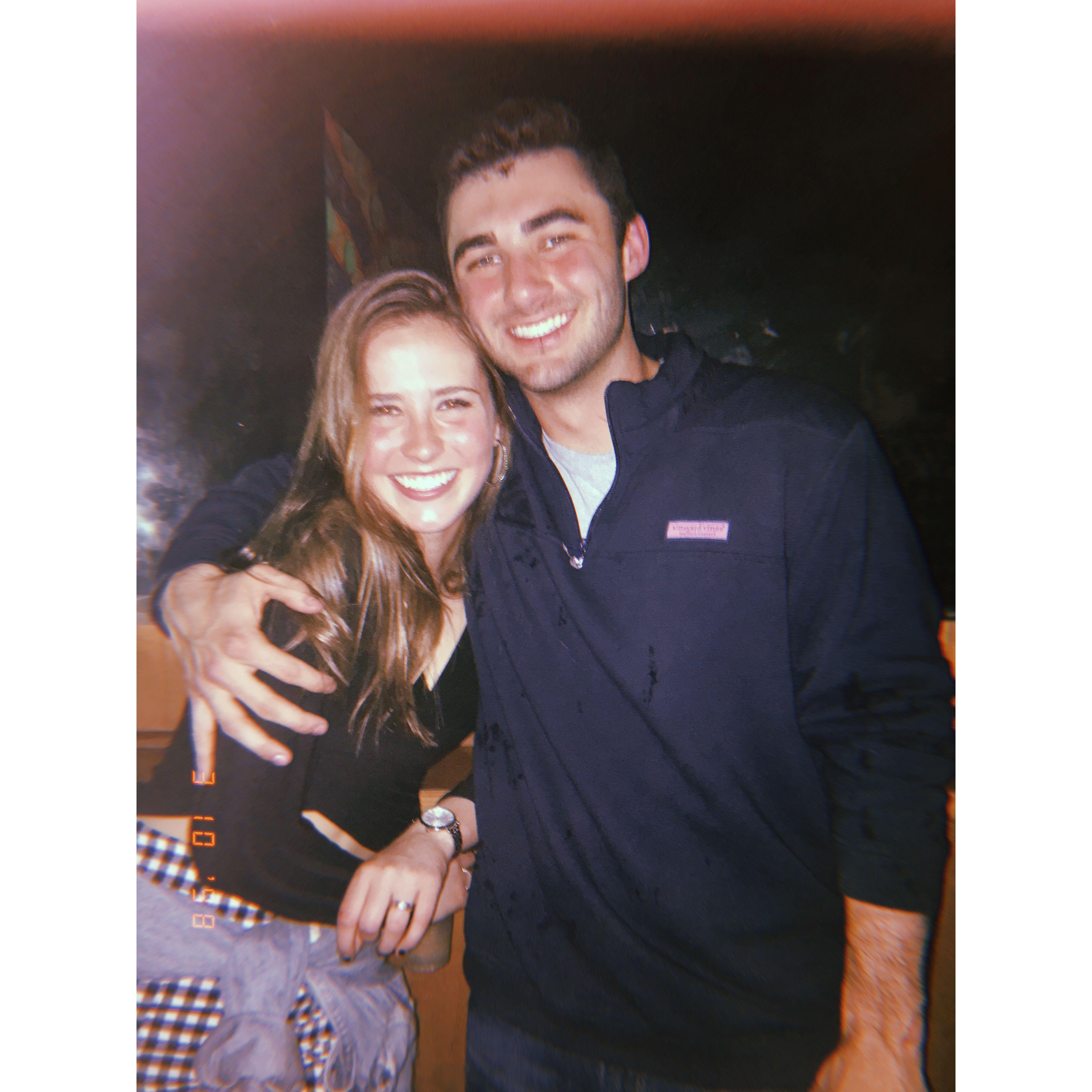 One of our first pictures!