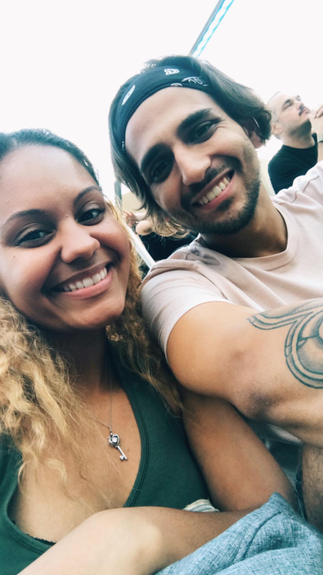 Catching a Bush concert at champion square. Our love for music is definitely something we bonded over.