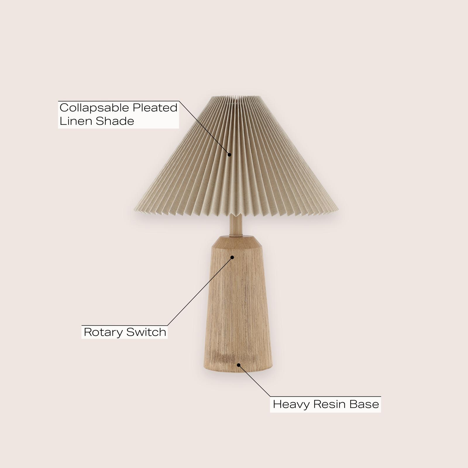 JONATHAN Y, Arvid Rustic Scandinavian Resin/Iron Lighthouse LED