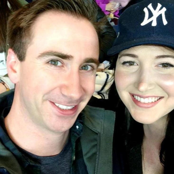 First couple photo at the Yankees game.
