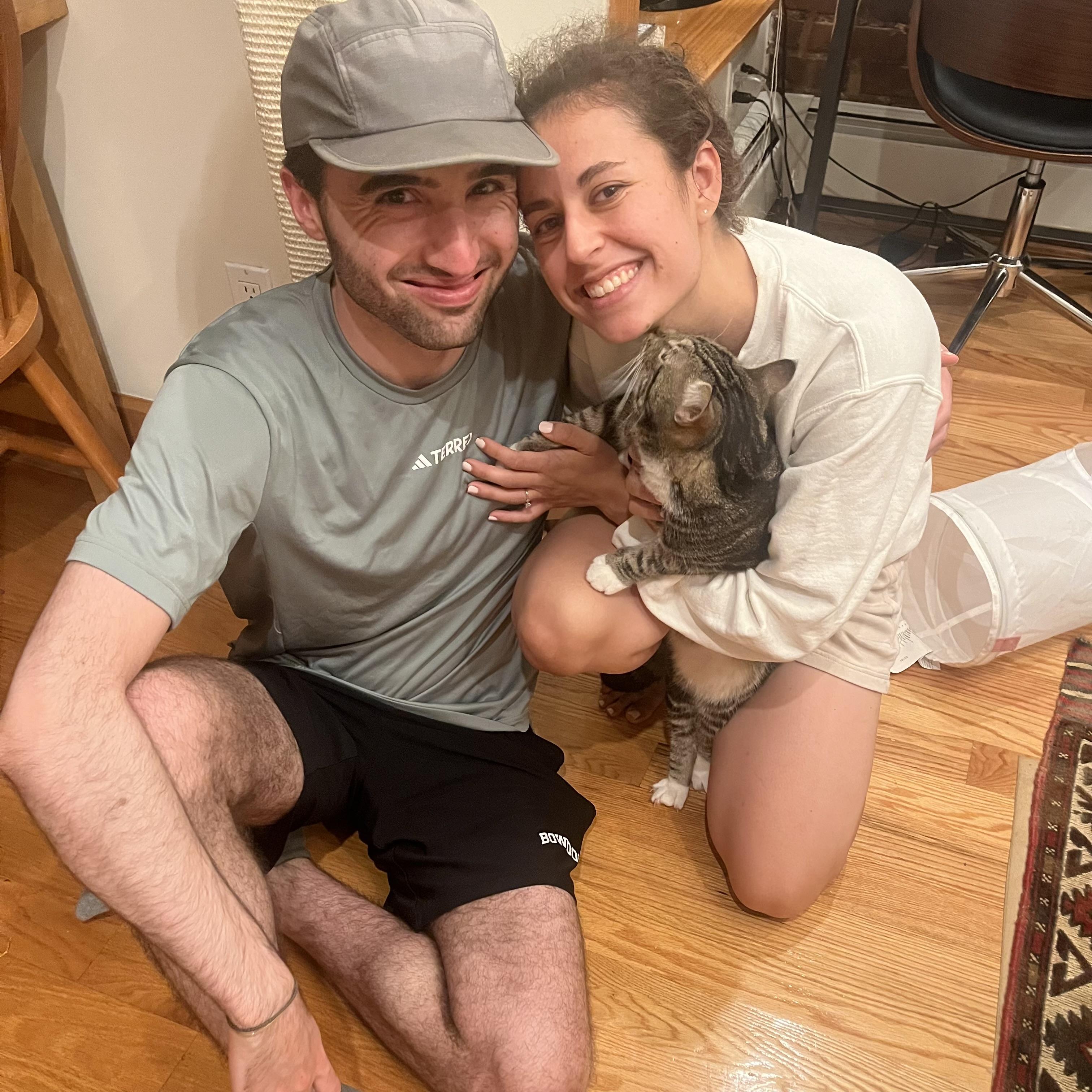 It's not official until Finny sees the ring!!! (August 2024)