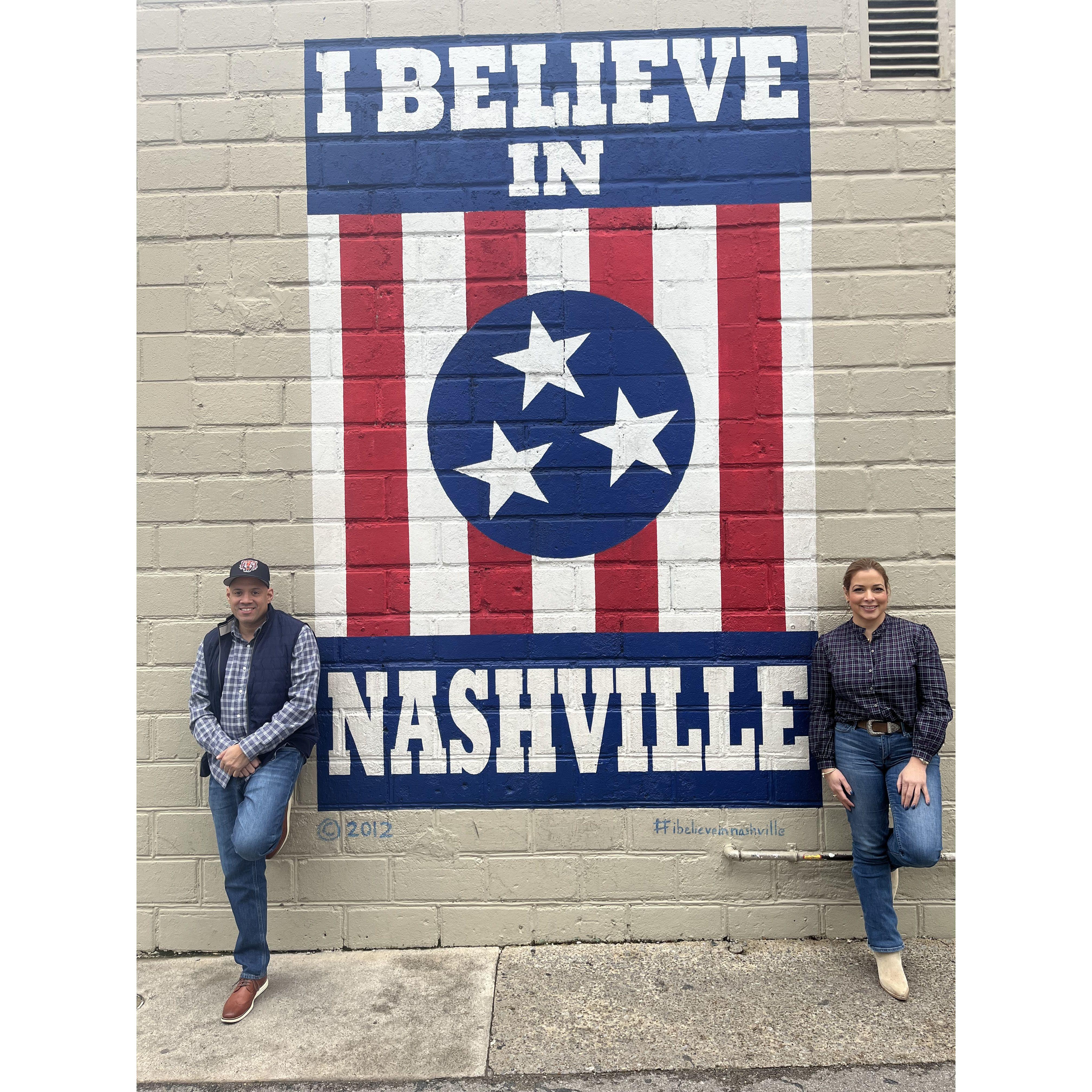 Pictures at walls. Such a fun trip!