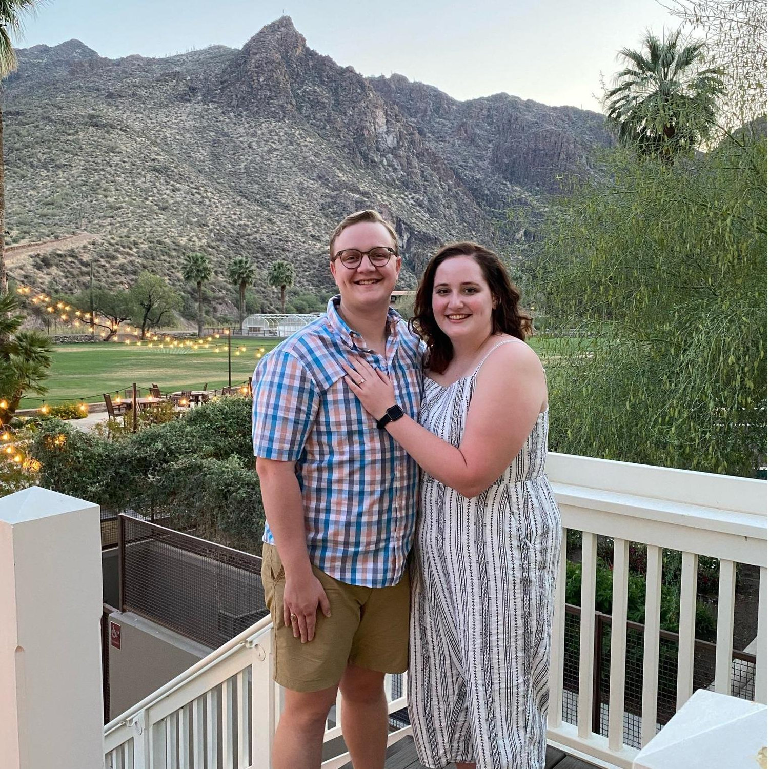Day one of being engaged!
