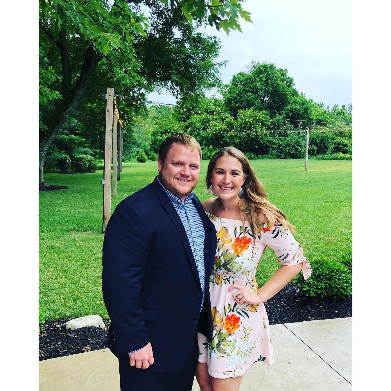 Another great time celebrating our friend's wedding day!