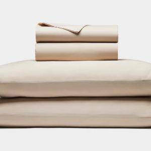 Soft-Wash Cotton Sheet Set - Driftwood / King