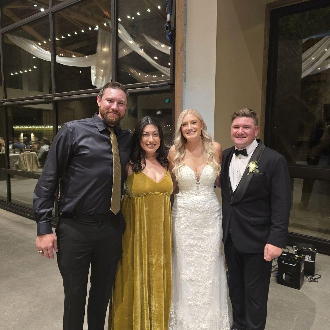Our good friends Jim & Paige's wedding