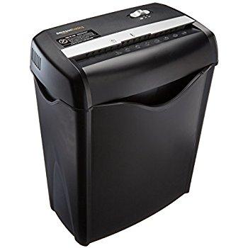 6-Sheet Cross-Cut Paper and Credit Card Shredder