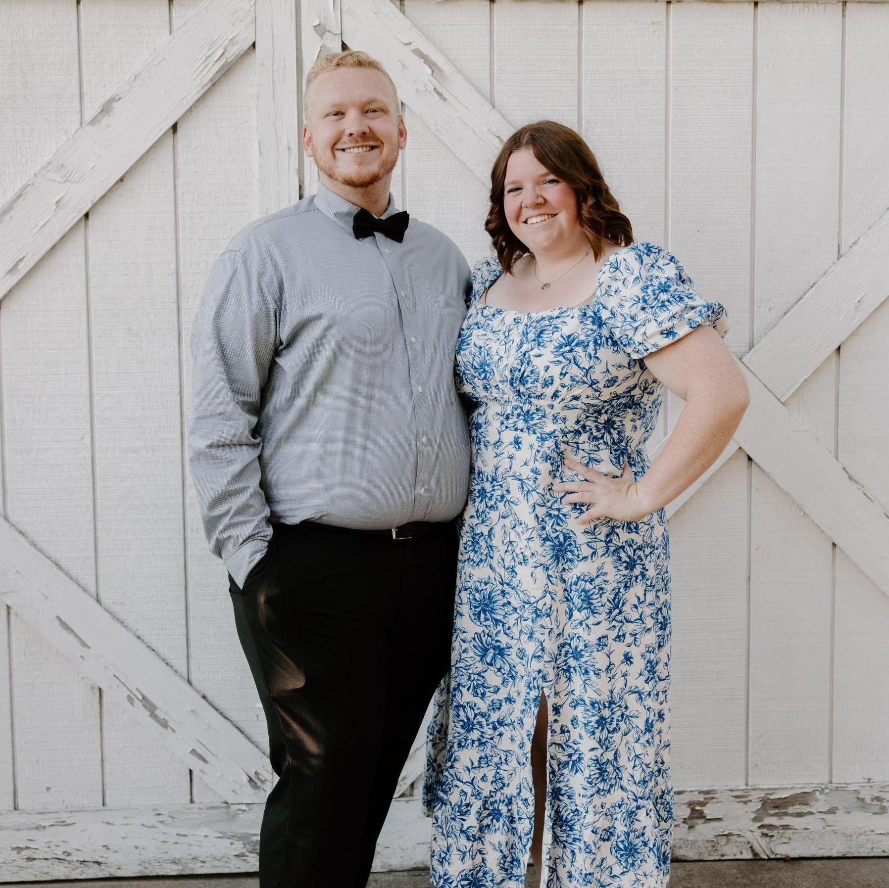 This photo was taken at our friend Katelyn and Elliott's wedding in Washington!