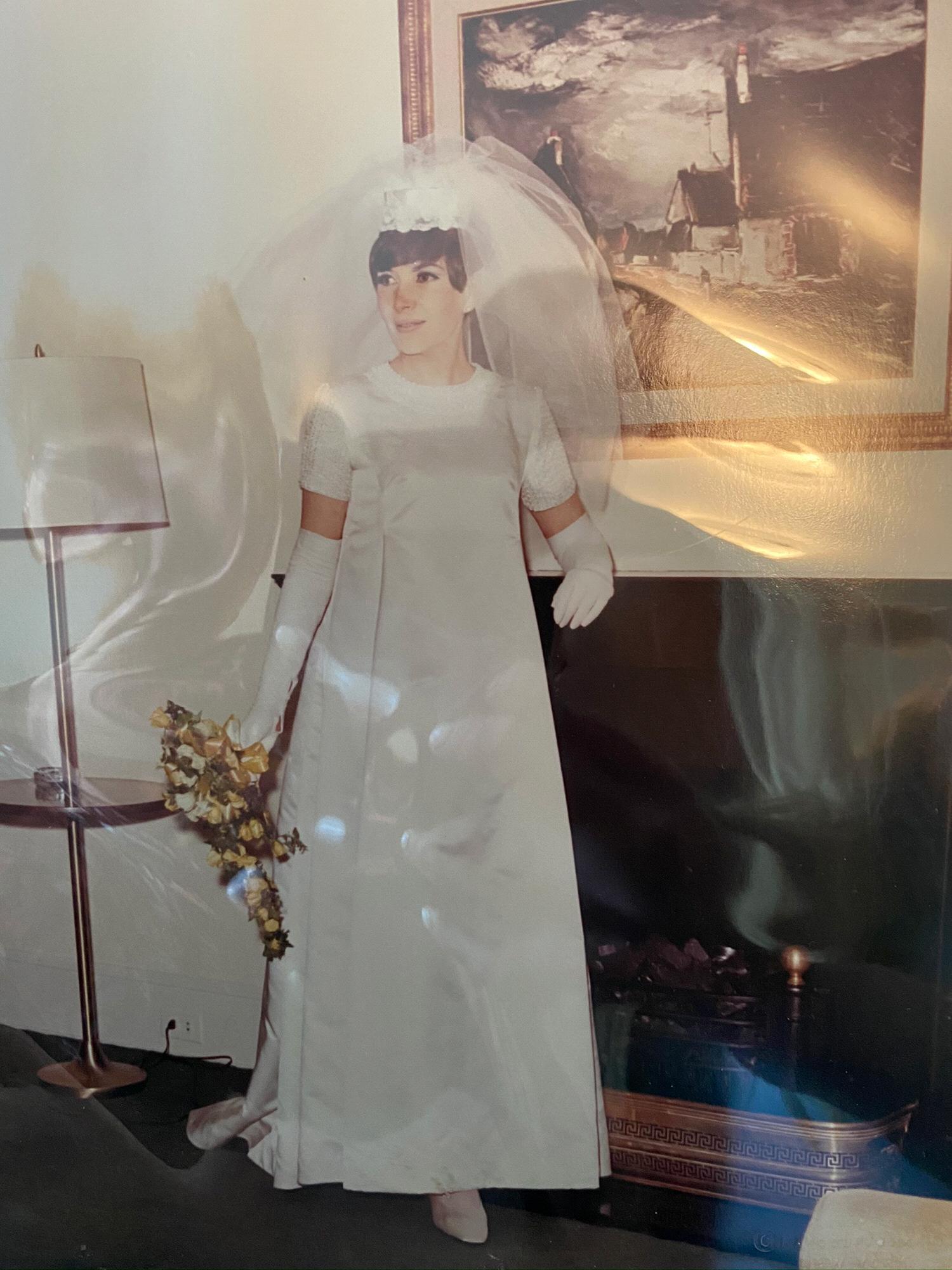 Jessica’s great aunt Sandra at her wedding