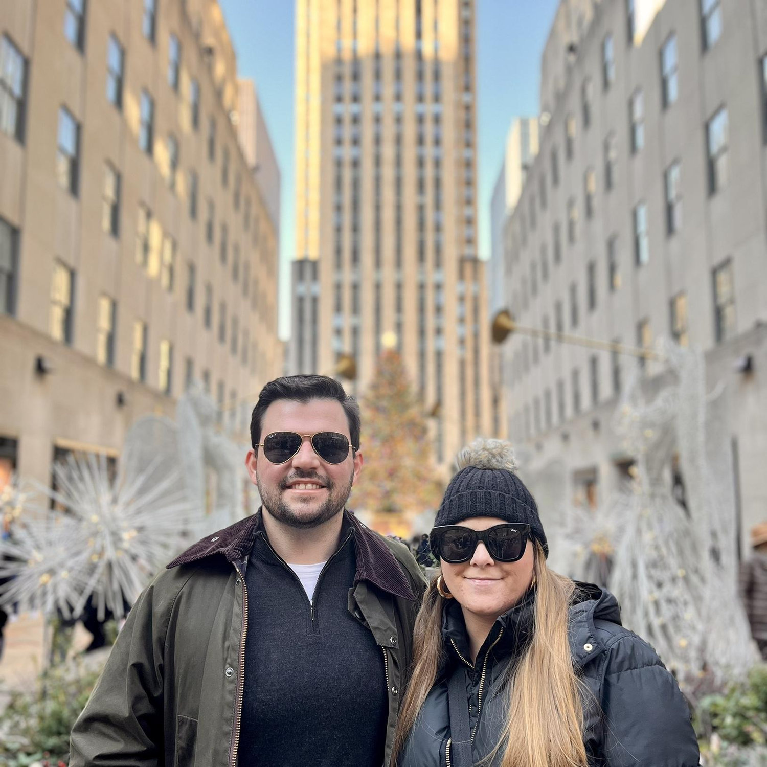 Pat’s first Christmas in New York!