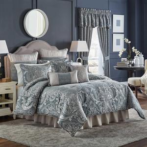 Croscill® Gabrijel California King Comforter Set in Slate Blue
