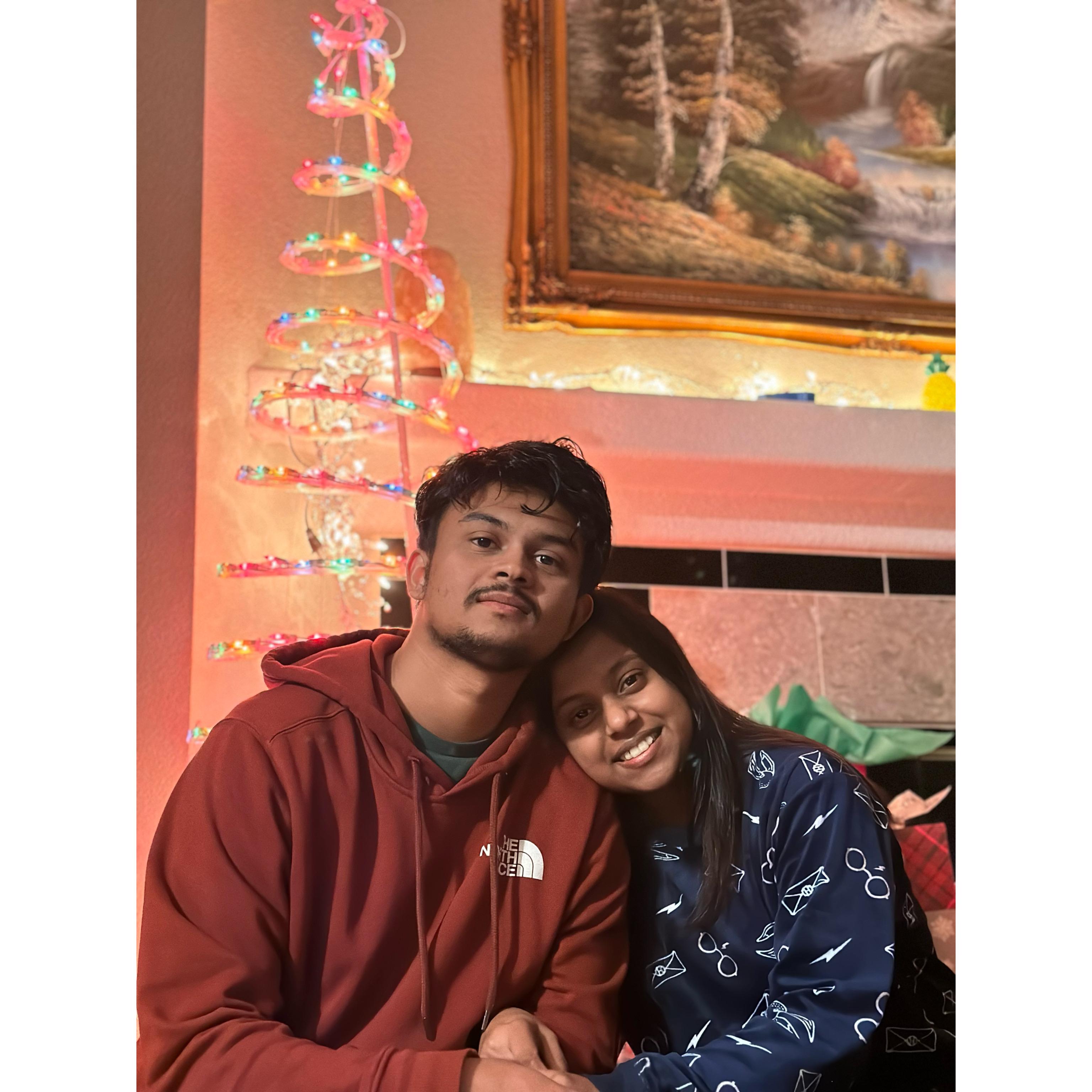 Our first Christmas together!