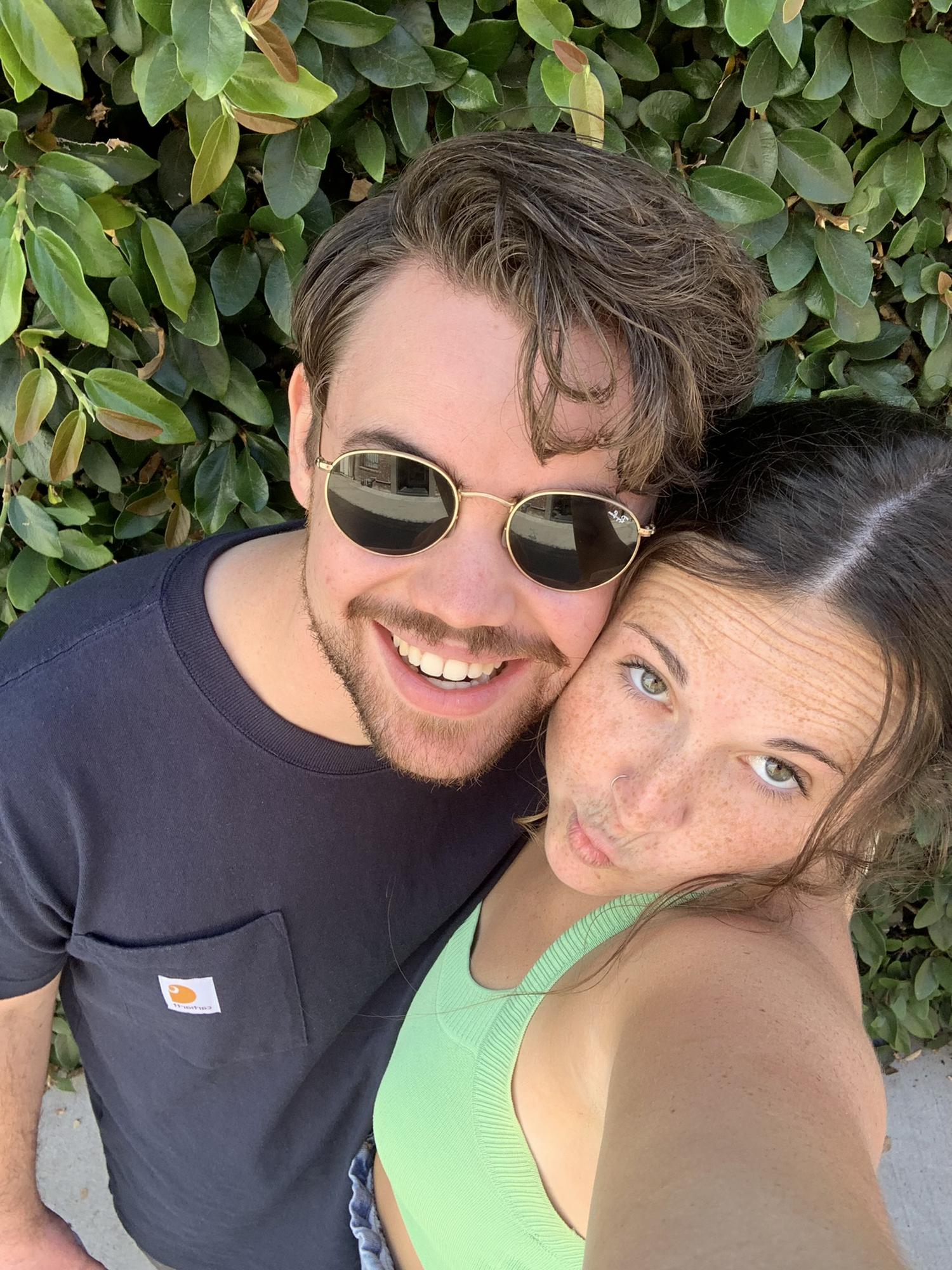 michael’s first time visiting hollys family in orange county!
