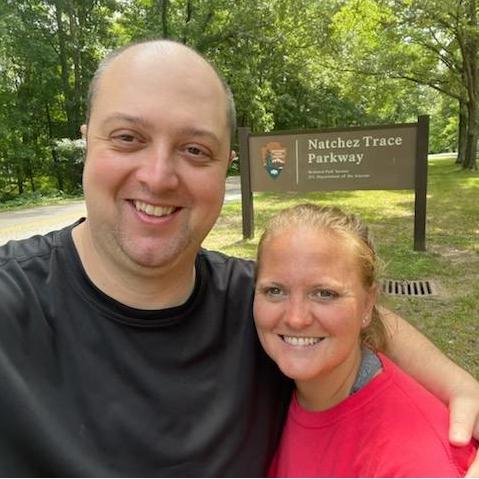 Tour of the Natchez Trace  - this was one of our first trips together