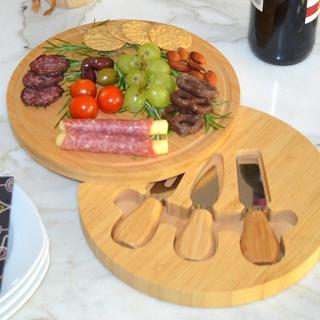 Feta 4-Piece Charcuterie Board & Tool Set