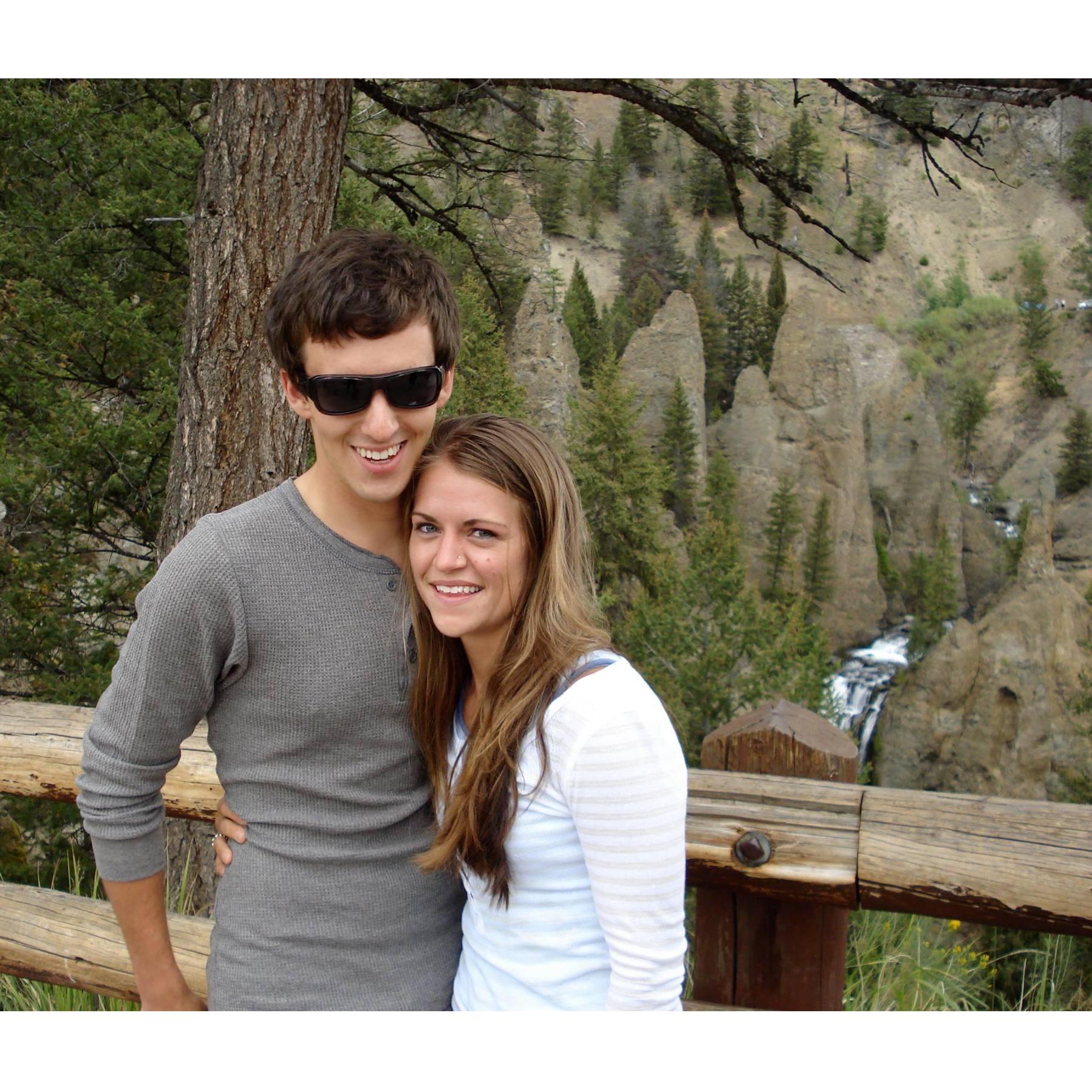 One of many outings in Yellowstone