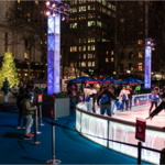 Ice Skating in Bryant Park
