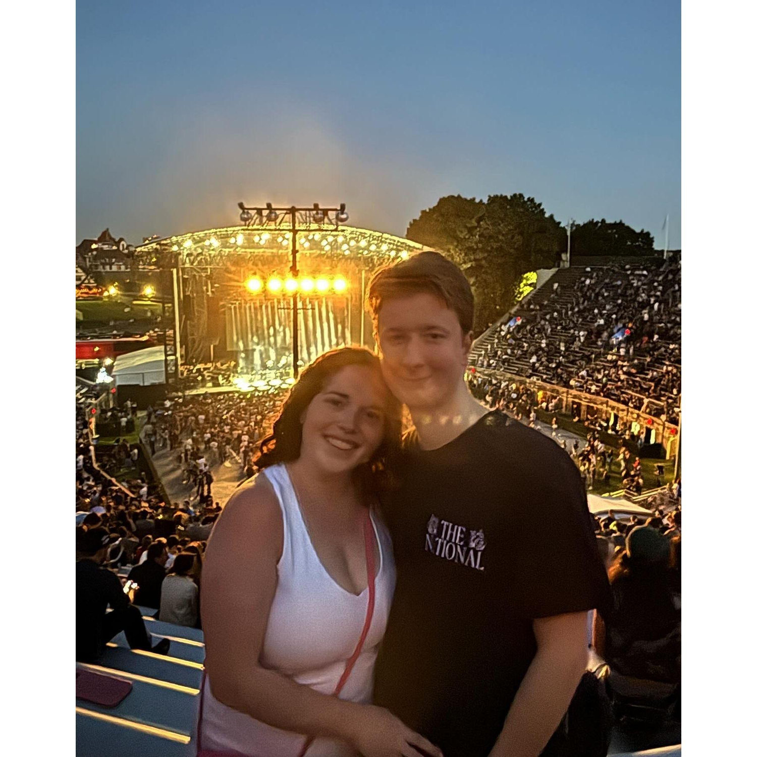 Our favorite band The National at Forest Hills Stadium