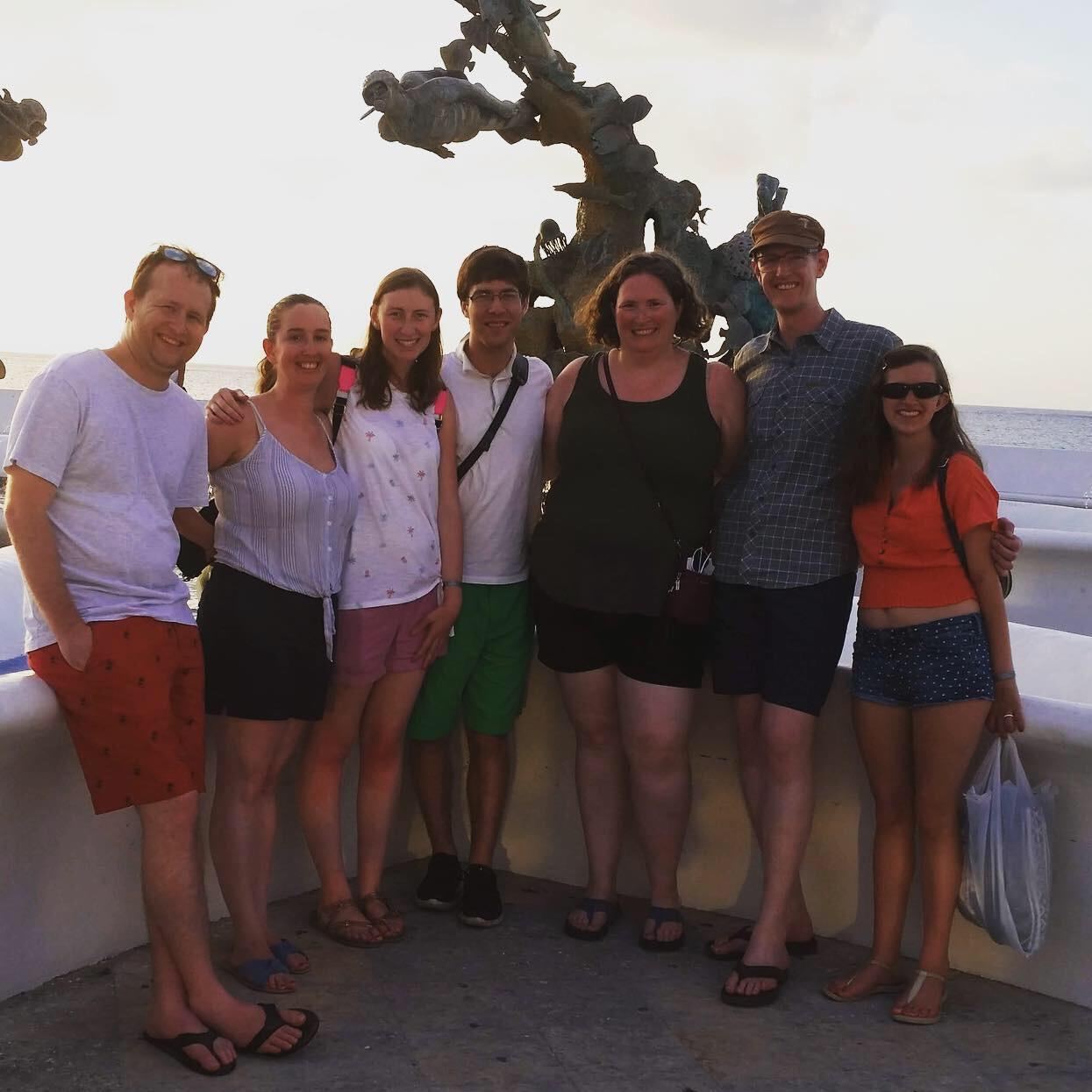 From our first vacation together that we took with some of our closest friends