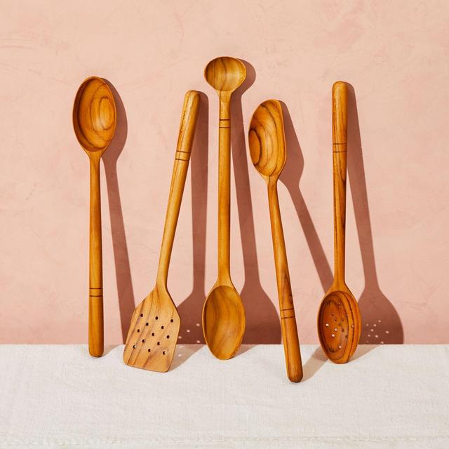 The Complete Set - Five Two Wooden Spoons