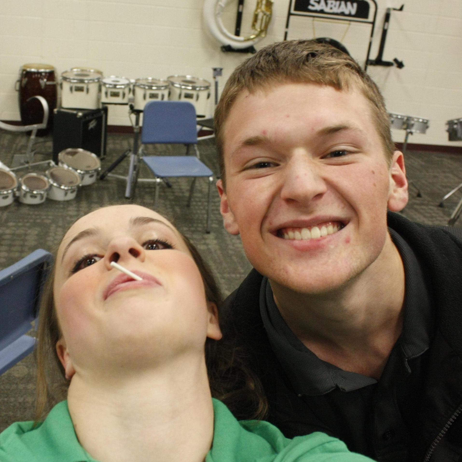 After winter concert, 2013