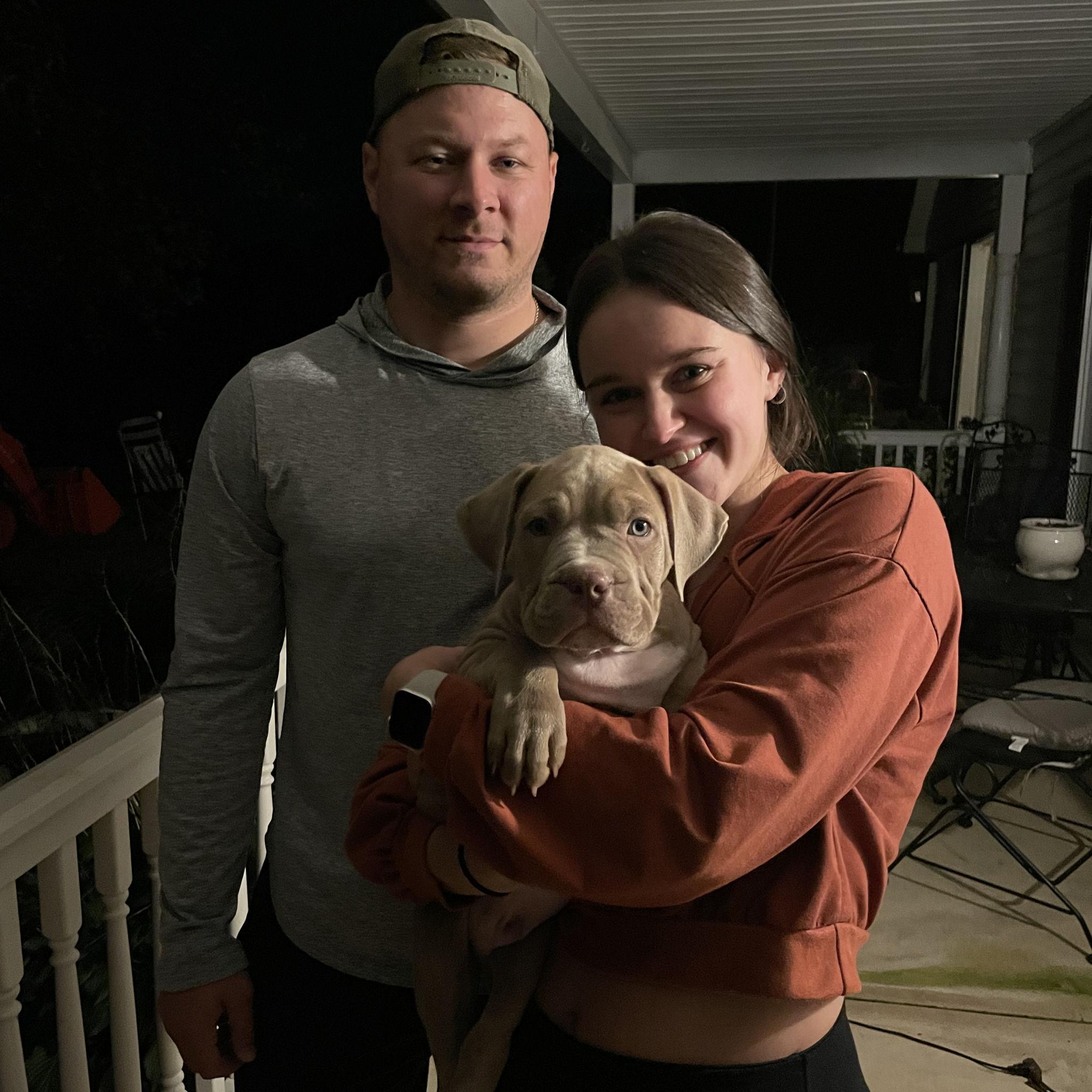 1st night with Riggs❤️