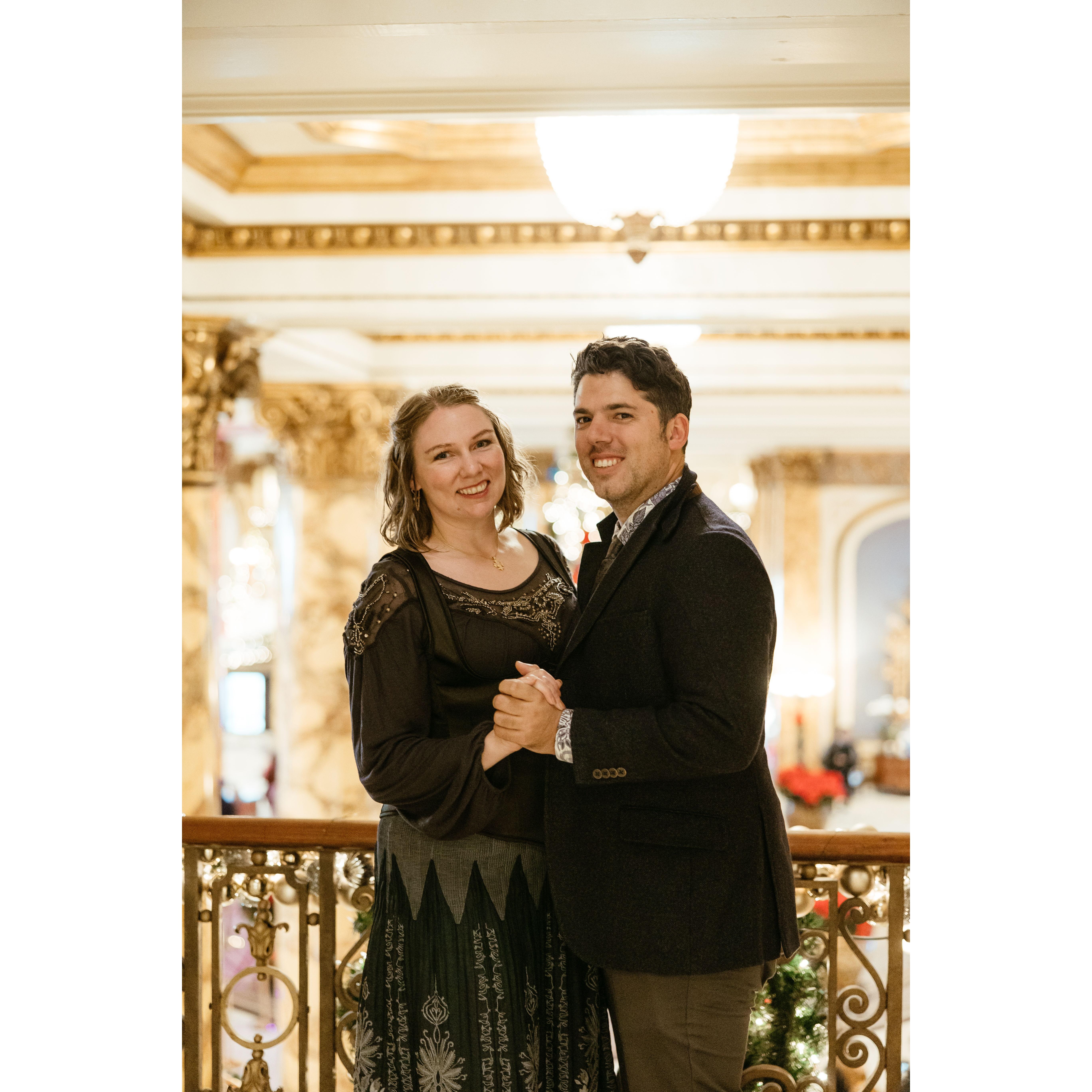 At the Fairmont San Francisco