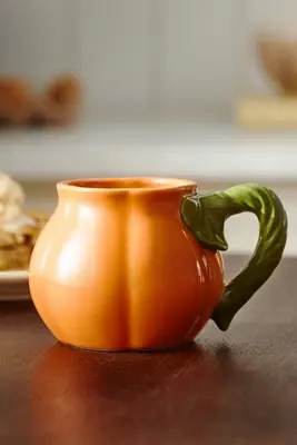 Sorrella Stoneware Pumpkin Mug