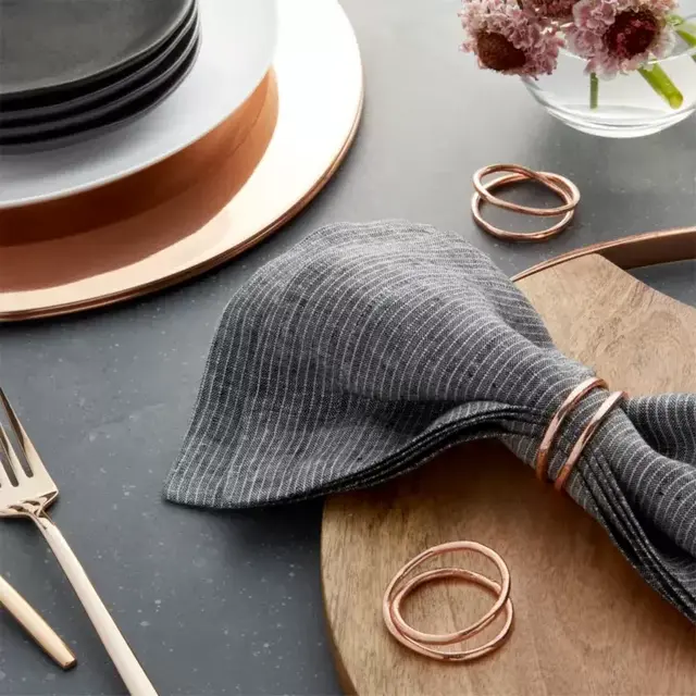 Aria Copper Napkin Ring