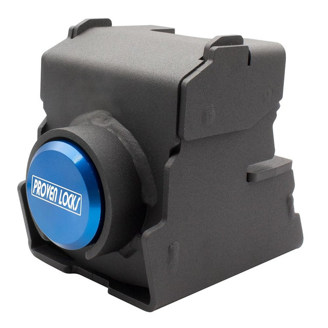 Proven Industries Model 2516 Heavy-Duty Trailer Coupler Lock for 2 5/16 Couplers – RV & Trailer Anti-Theft Lock, Made in USA