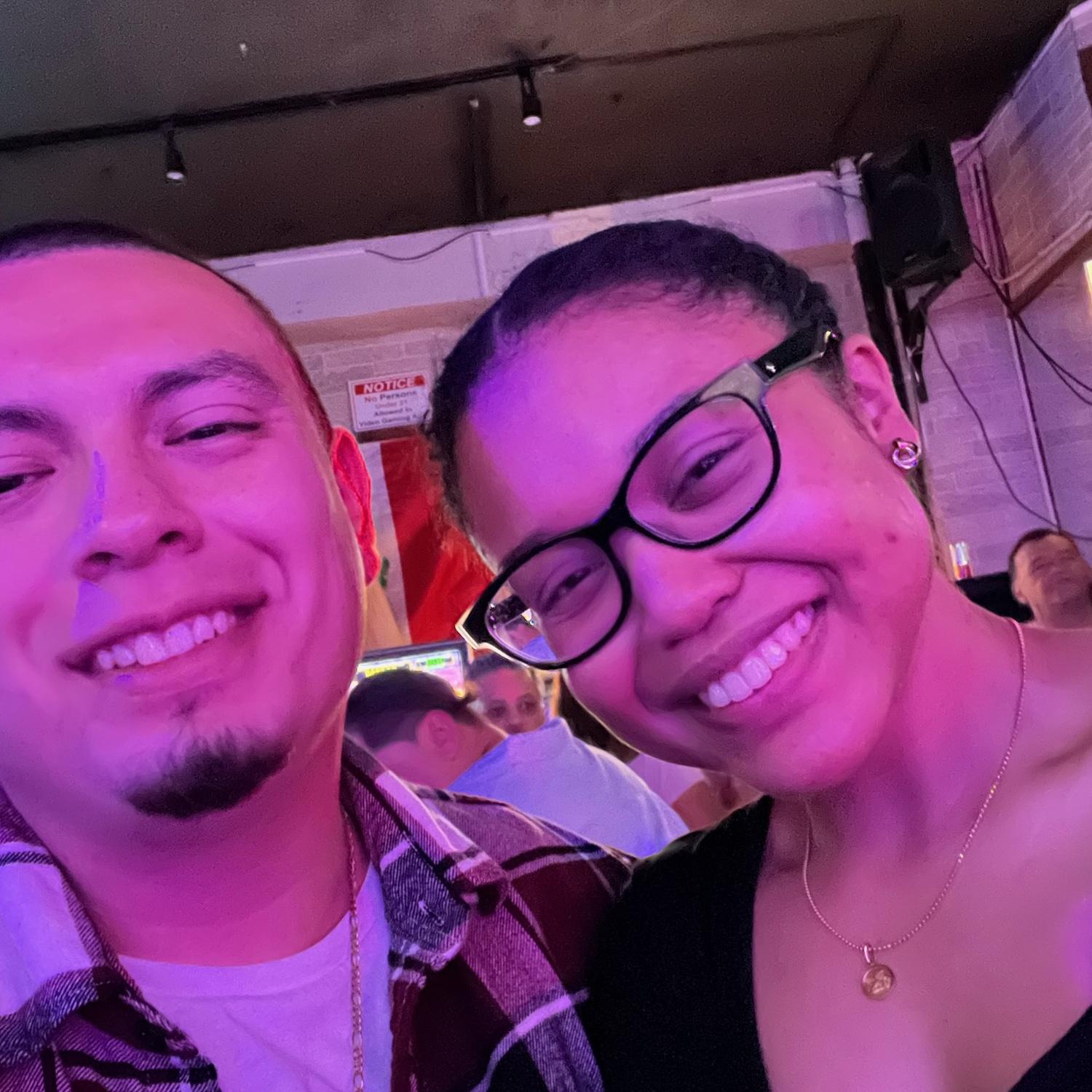 Our first date