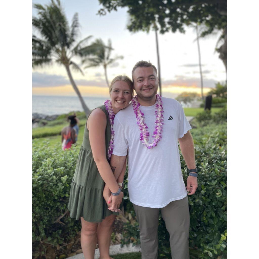 This was at a Luau when we were in Maui for Al's 30th Birthday