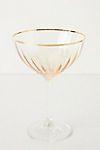 Waterfall Coupe Glasses, Set of 4