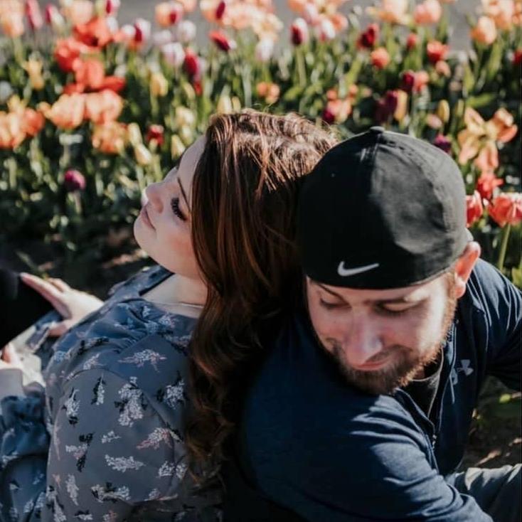The first year of our life together was anything but easy. Loss, Struggle, sadness.. It made our love & appreciation for each other so strong. Side by side forever.