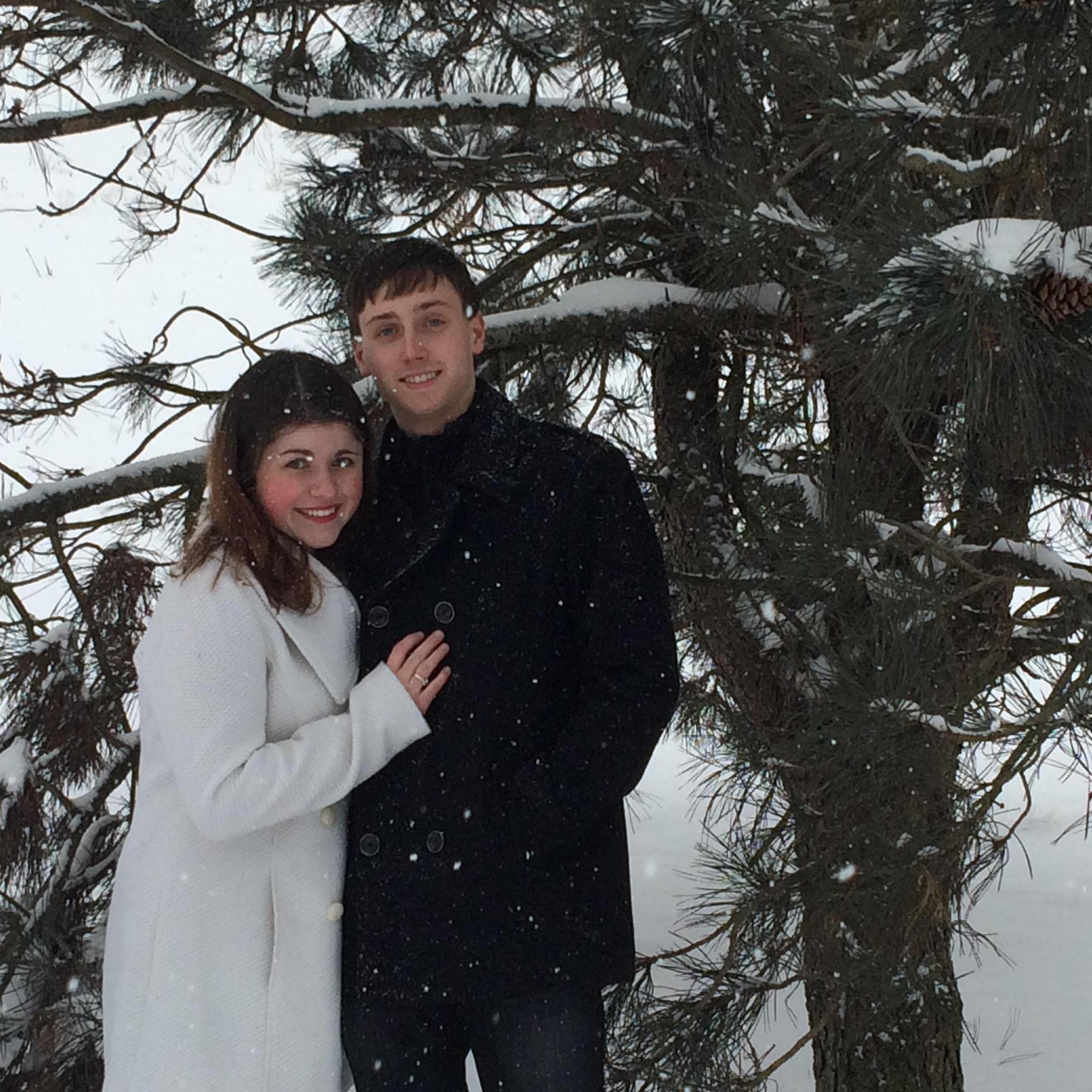 The couple met in Chem for Engineers in February of 2014 at the University of Wisconsin.