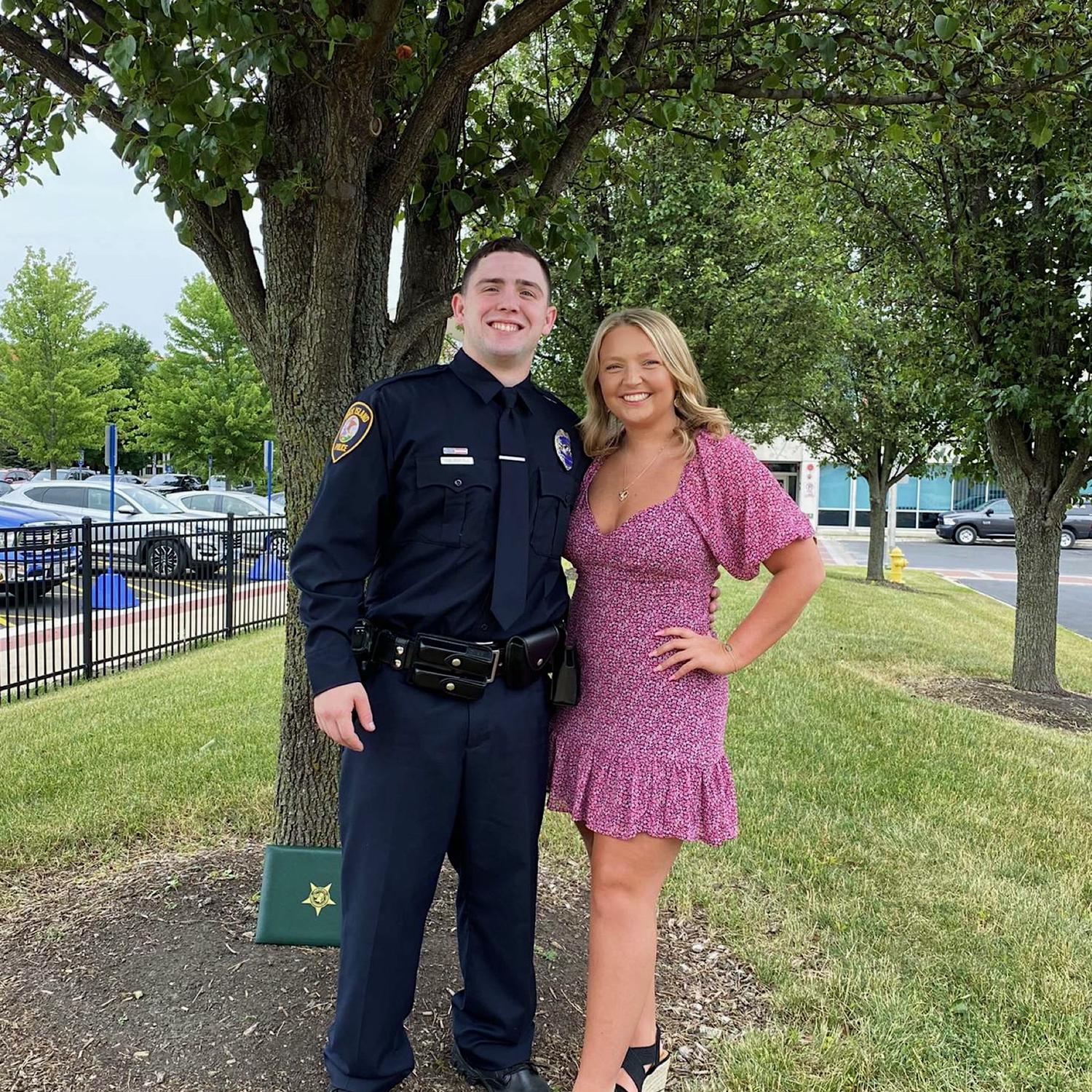 July 2022: Dylan graduated from the police academy.